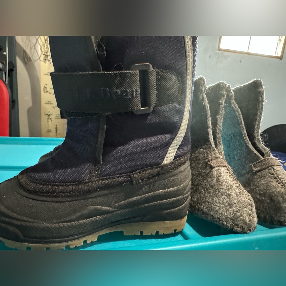Toddler LL Bean snow boots
